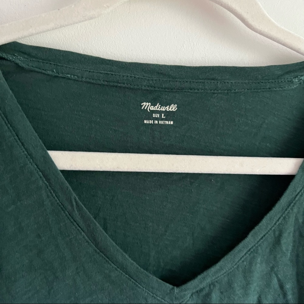 Madewell V Neck Top - Picture 3 of 5